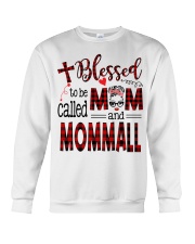 Blessed To Be Called Mom And Mommall Crewneck Sweatshirt tile
