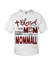 Blessed To Be Called Mom And Mommall Youth T-Shirt tile