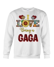 I Love Being A Gaga Crewneck Sweatshirt tile