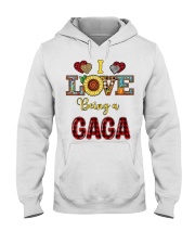 I Love Being A Gaga Hooded Sweatshirt tile
