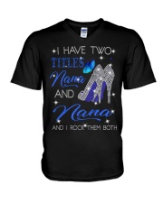 I Have Two Titles Nana And Nana V-Neck T-Shirt tile