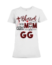 Blessed To Be Called Mom And GG Premium Fit Ladies Tee tile