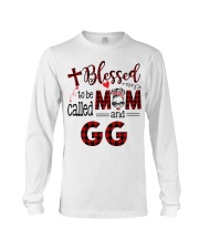 Blessed To Be Called Mom And GG Long Sleeve Tee tile