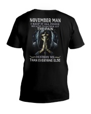 November Man V-Neck T-Shirt thumbnail
