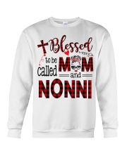 Blessed To Be Called Mom And Nonni Crewneck Sweatshirt tile