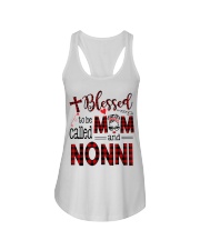 Blessed To Be Called Mom And Nonni Ladies Flowy Tank tile