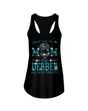 I Have Two Titles Mom And Debdeb Ladies Flowy Tank tile