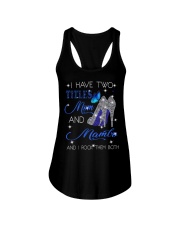 I Have Two Titles Mom And Mambo Ladies Flowy Tank tile