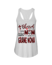 Blessed To Be Called Mom And GramE Nona Ladies Flowy Tank tile