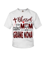 Blessed To Be Called Mom And GramE Nona Youth T-Shirt tile