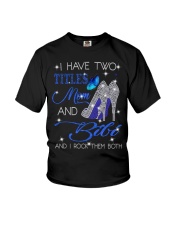 I Have Two Titles Mom And Bibi Youth T-Shirt tile