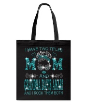 I Have Two Titles Mom And Grandma Davis Amari Tote Bag tile