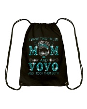 I Have Two Titles Mom And Vovo Drawstring Bag tile