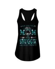 I Have Two Titles Mom And Shuggie Ladies Flowy Tank tile
