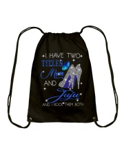 I Have Two Titles Mom And Juju Drawstring Bag tile