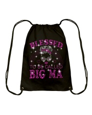 Blessed To Be Called Big ma Drawstring Bag tile