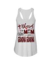 Blessed To Be Called Mom And Grandma Grandma Ladies Flowy Tank tile