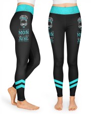 I Have Two Titles Mom And Meme High Waist Leggings tile
