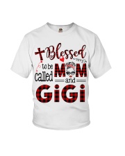 Blessed To Be Called Mom And Gigi Youth T-Shirt tile