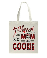 Blessed To Be Called Mom And COOKIE Tote Bag tile