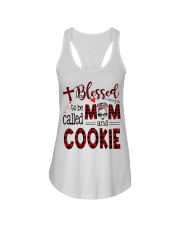 Blessed To Be Called Mom And COOKIE Ladies Flowy Tank tile