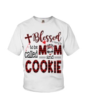 Blessed To Be Called Mom And COOKIE Youth T-Shirt tile