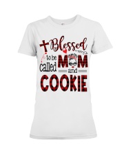 Blessed To Be Called Mom And COOKIE Premium Fit Ladies Tee tile