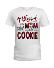Blessed To Be Called Mom And COOKIE Ladies T-Shirt tile