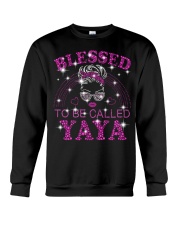 Blessed To Be Called Yaya Crewneck Sweatshirt tile