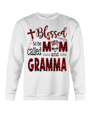 Blessed To Be Called Mom And Gramma Crewneck Sweatshirt tile