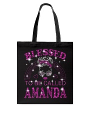 Blessed To Be Called Amanda Tote Bag tile