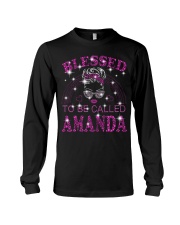 Blessed To Be Called Amanda Long Sleeve Tee tile