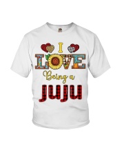 I Love Being A Juju Youth T-Shirt tile