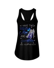I Have Two Titles Mom And Abba Ladies Flowy Tank tile