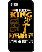 A Black King - November 05 Phone Case tile