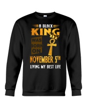 A Black King - November 05 Crewneck Sweatshirt tile