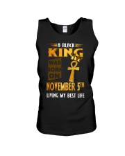 A Black King - November 05 Unisex Tank tile