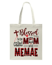 Blessed To Be Called Mom And Memae Tote Bag tile
