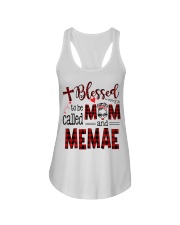 Blessed To Be Called Mom And Memae Ladies Flowy Tank tile