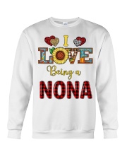 I Love Being A Nona Crewneck Sweatshirt tile