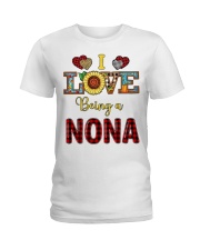 I Love Being A Nona Ladies T-Shirt tile