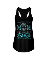 I Have Two Titles Mom And Sg Ladies Flowy Tank tile