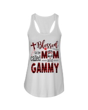Blessed To Be Called Mom And Gammy Ladies Flowy Tank tile
