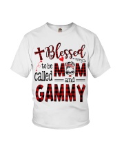 Blessed To Be Called Mom And Gammy Youth T-Shirt tile
