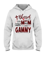 Blessed To Be Called Mom And Gammy Hooded Sweatshirt tile