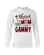 Blessed To Be Called Mom And Gammy Long Sleeve Tee tile