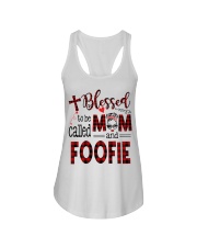 Blessed To Be Called Mom And Foofie Ladies Flowy Tank tile