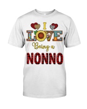 I Love Being A Nonno Classic T-Shirt front