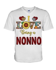 I Love Being A Nonno V-Neck T-Shirt tile