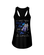 I Have Two Titles Mom And Ta Ladies Flowy Tank tile